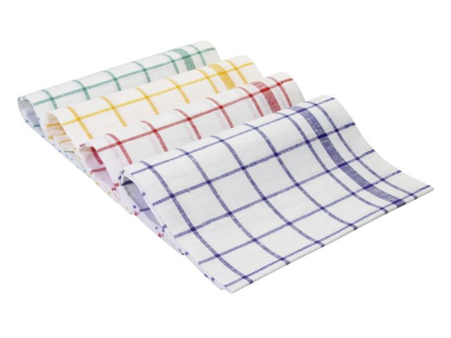 Geschirrtücher Halbleinen, 50 x 70 cm, 45 % Baumwolle und 55 % Leinen, rot Geschirrtücher Halbleinen, 50 x 70 cm, 45 % Baumwolle und 55 % Leinen, rot