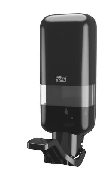 Seifenspender Tork Elevation, 1lt, Kunststoff schwarz, H314 x B106 x T122mm