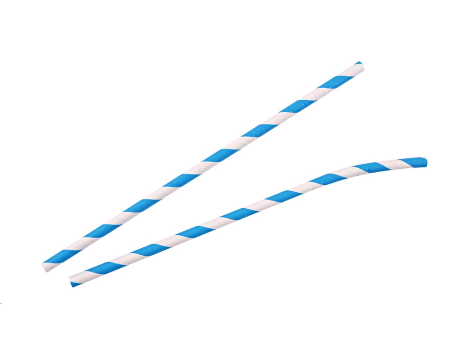 Trinkhalme aus Papier