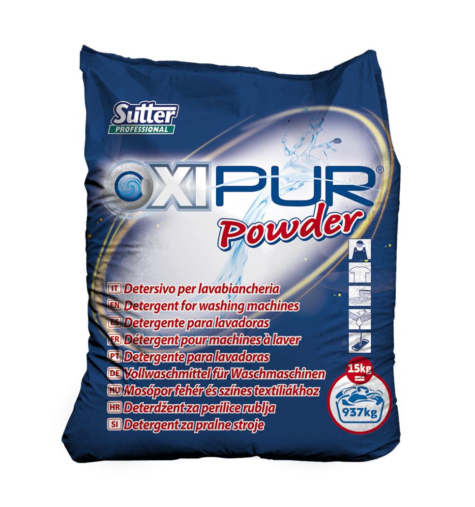 OXIPUR POWDER Pulver Vollwaschmittel für Weiss und Buntwäsche mit hervor- OXIPUR POWDER Pulver Vollwaschmittel für Weiss und Buntwäsche mit hervor-