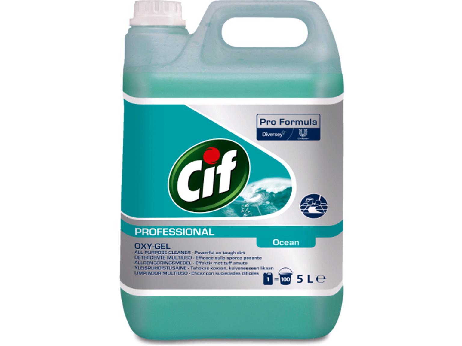 Cif Prof. Business Solutions Oxy-Gel Ocean, 2x5L