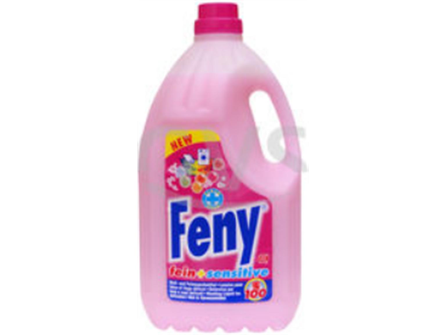 Feny Feinwaschmittel, 4 Liter Flasche Ideal für alles Feine und Bunte Feny Feinwaschmittel, 4 Liter Flasche Ideal für alles Feine und Bunte