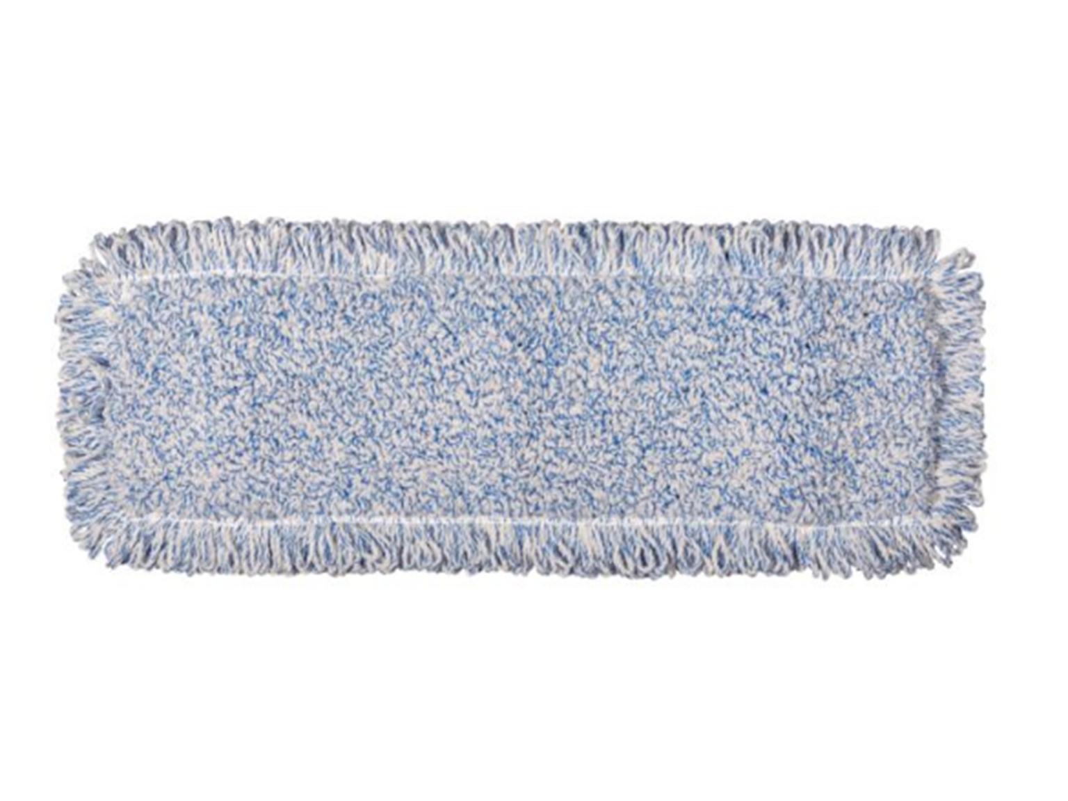 Microfasermopp Bluestar 40 cm weiss/blau, 100% Polyester, 160 gr Microfasermopp Bluestar 40 cm weiss/blau, 100% Polyester, 160 gr