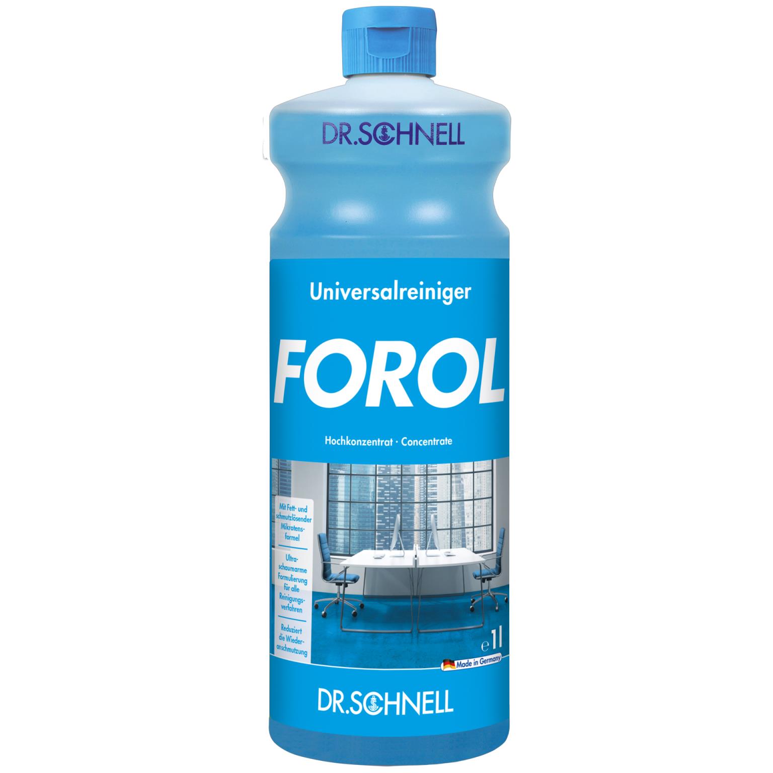 FOROL, Universalreiniger mit starker Wirkung, für alle wasser-