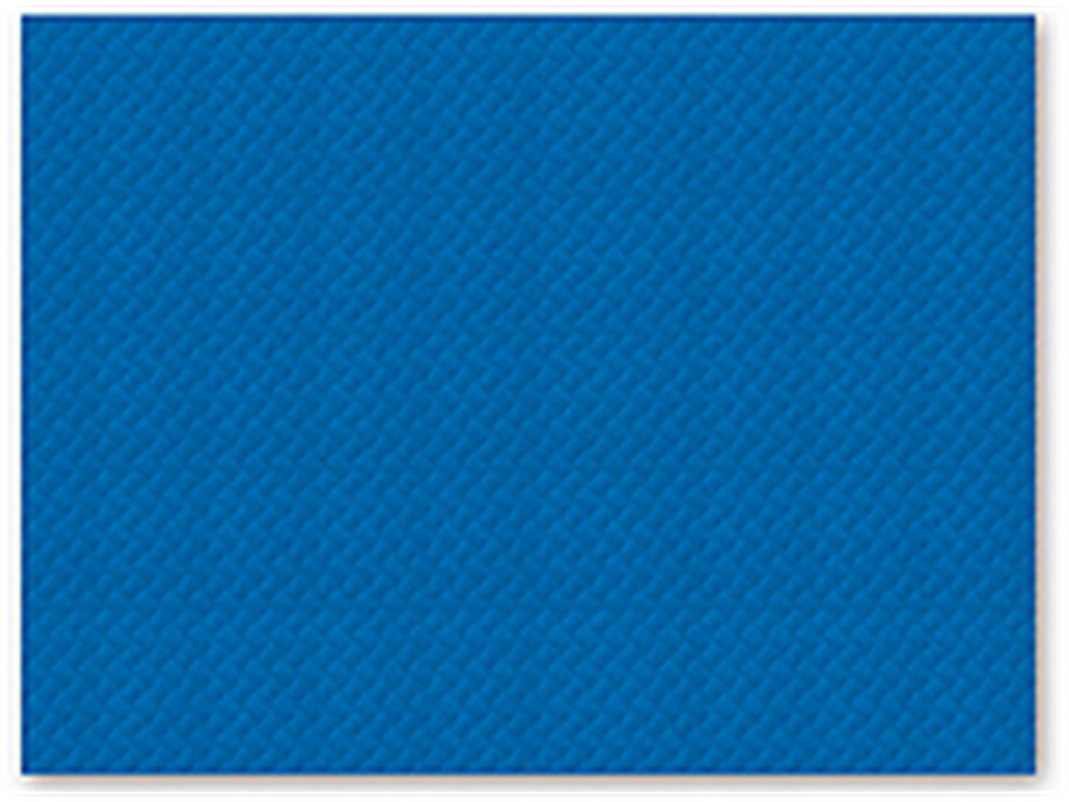 Tischset 1-lagig, 30 x 40 cm, blau geprägt, gerader Rand Tischset 1-lagig, 30 x 40 cm, blau geprägt, gerader Rand