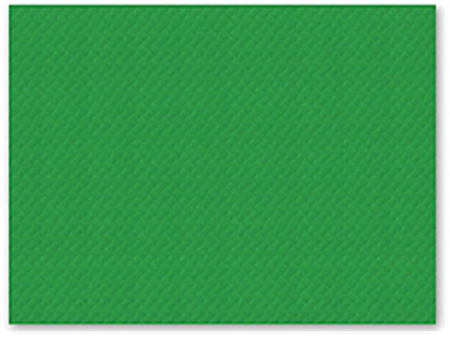 Tischset 1-lagig, 30 x 40 cm, grün geprägt, gerader Rand Tischset 1-lagig, 30 x 40 cm, grün geprägt, gerader Rand