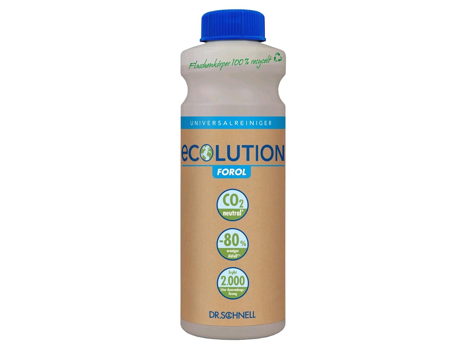 Forol ECOLUTION, Universalreiniger 1 Liter Ultra-Hochkonzentrat, ergibt Forol ECOLUTION, Universalreiniger 1 Liter Ultra-Hochkonzentrat, ergibt