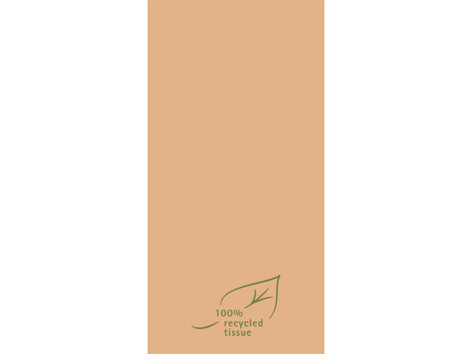 Servietten Recycling-Softpoint, 40x40cm, 1/8 Falz, "BRAUN" recycled, 2-lagig Servietten Recycling-Softpoint, 40x40cm, 1/8 Falz, "BRAUN" recycled, 2-lagig