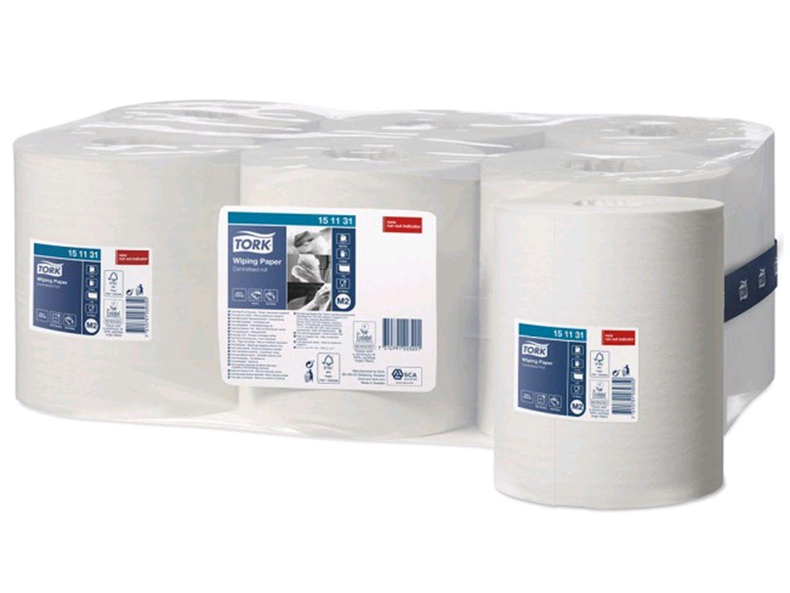 Putztuchrollen Tork Advanced 415, Tissue hochweiss, 1-lagig, 21.5 cm x 275 lfm, Putztuchrollen Tork Advanced 415, Tissue hochweiss, 1-lagig, 21.5 cm x 275 lfm,