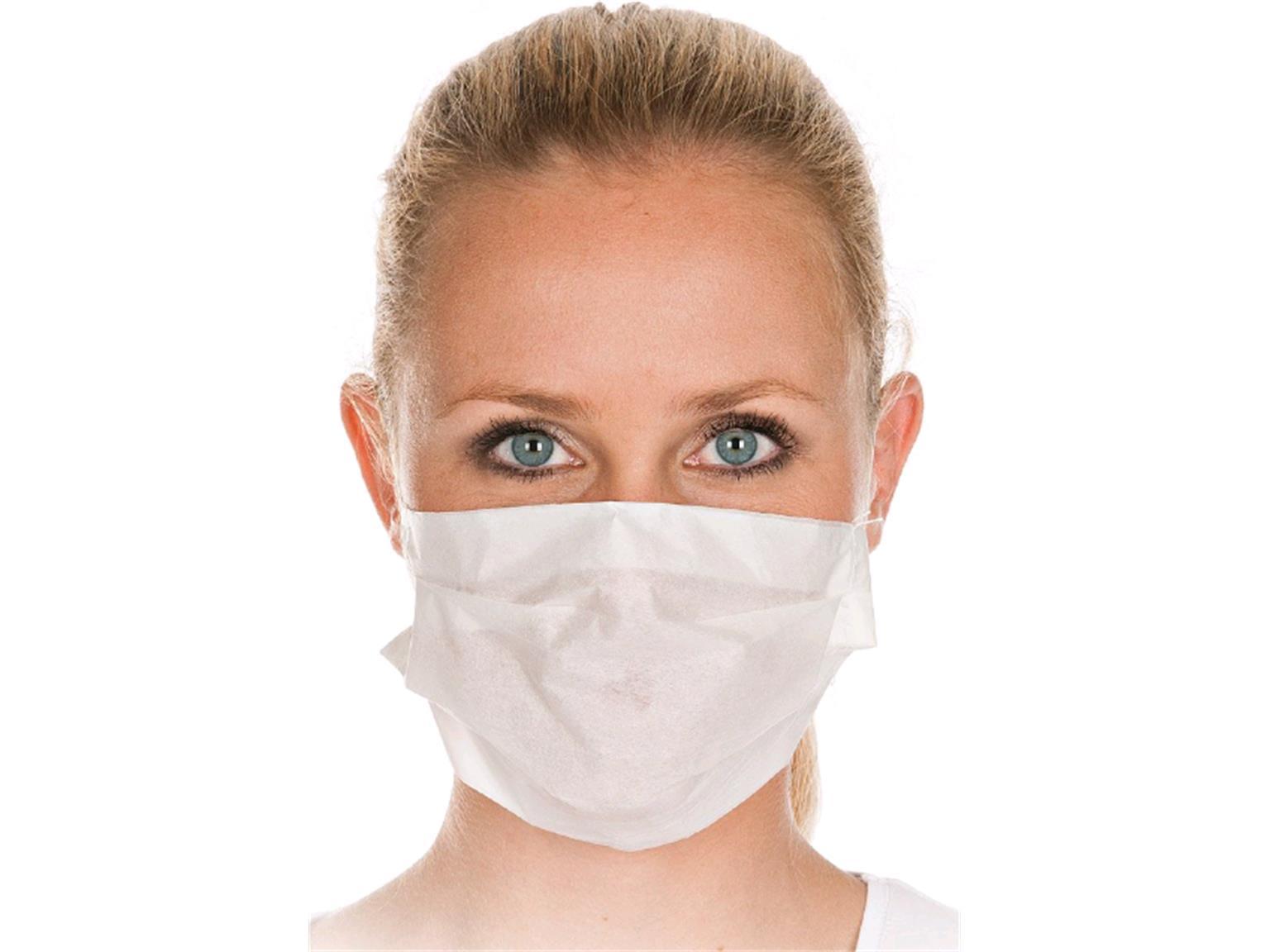 Mundschutzmasken 2-lagig, 5x 100 Stück Mundschutzmasken 2-lagig, 5x 100 Stück