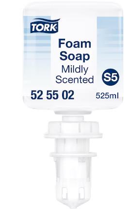 Tork Premium Schaumseife, mild (S5) 525 ml Flacon, transparent, angenehm,