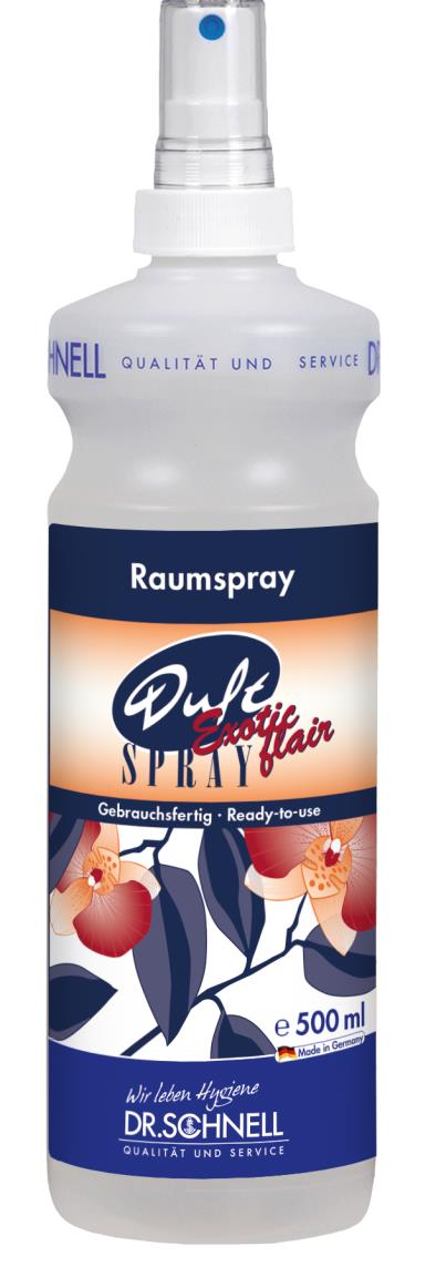 Duftspray Exotic Flair, Raumbeduftung für lang anhaltende Raumfrische