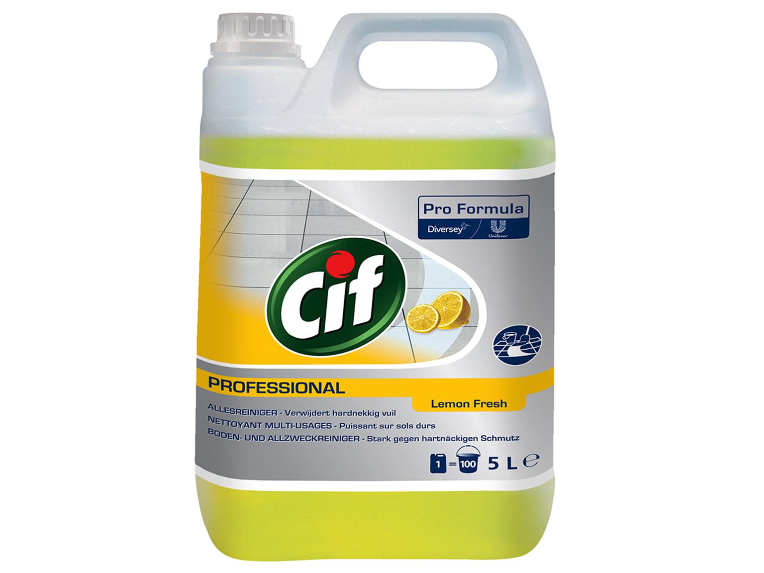 Cif Prof. Business Solutions Lemon, 2x5L