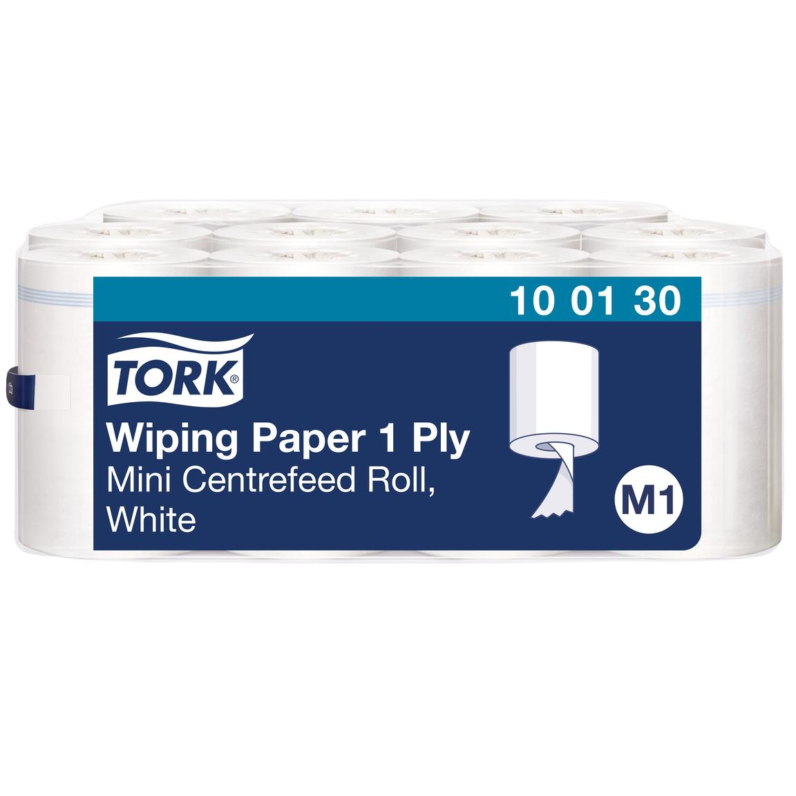Putztuchrollen Tork Advanced 415 1-lagig unperforiert 21.5 cm  x 120 lfm, Innen-