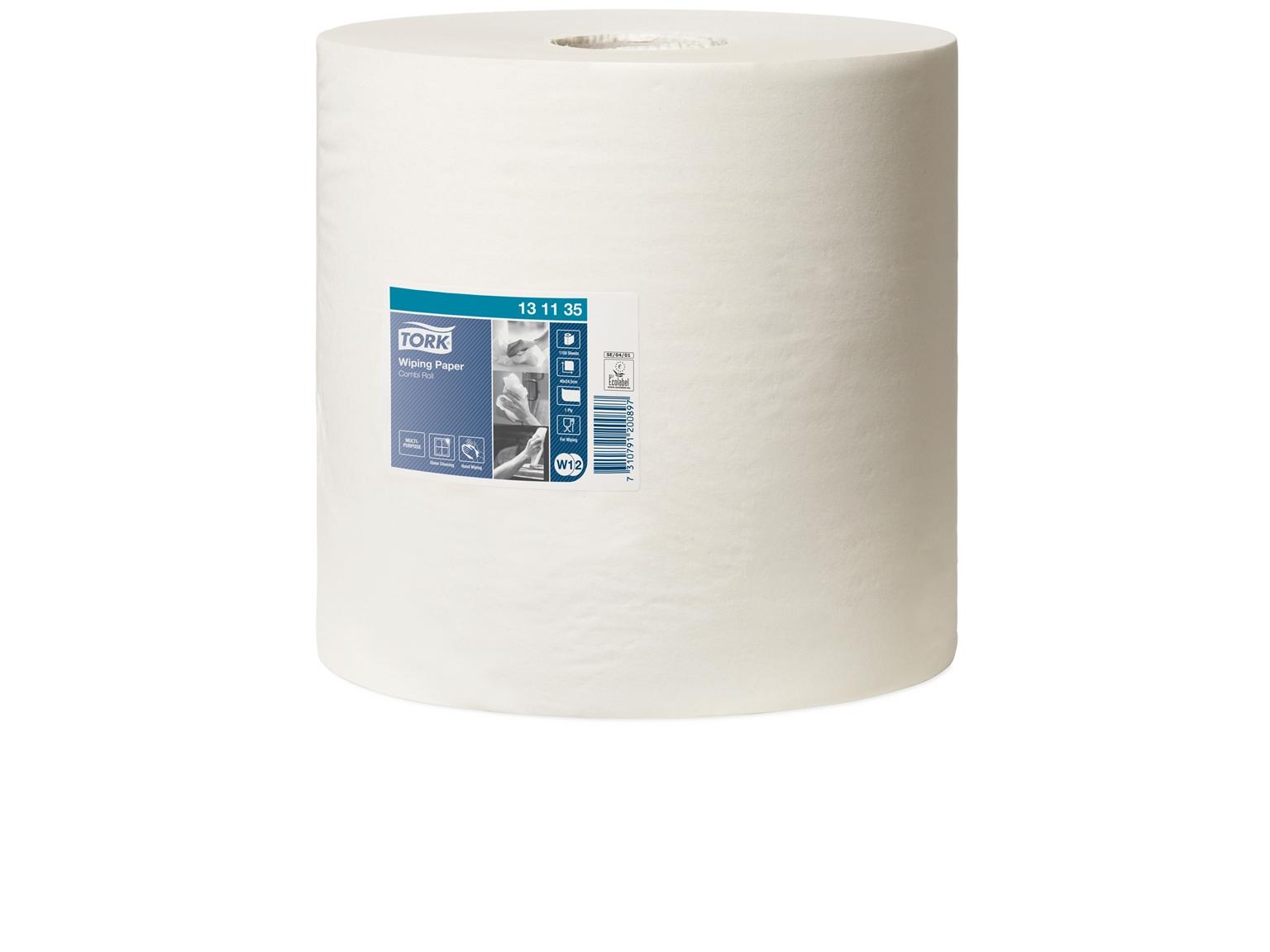 Putztuchrollen Tork Advanced 415, Tissue hochweiss, 1-lagig, 460lfm, unperforiert Putztuchrollen Tork Advanced 415, Tissue hochweiss, 1-lagig, 460lfm, unperforiert