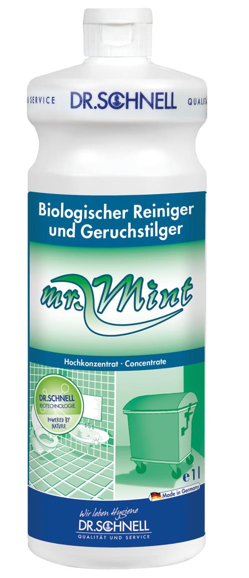 Mr. Mint, Biologischer Reiniger und Geruchstilger, beseitigt hartnäckige