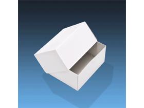 Patisserieschachtel 16 x 12 x 9 cm weiss lackiert, unbedruckt Patisserieschachtel 16 x 12 x 9 cm weiss lackiert, unbedruckt