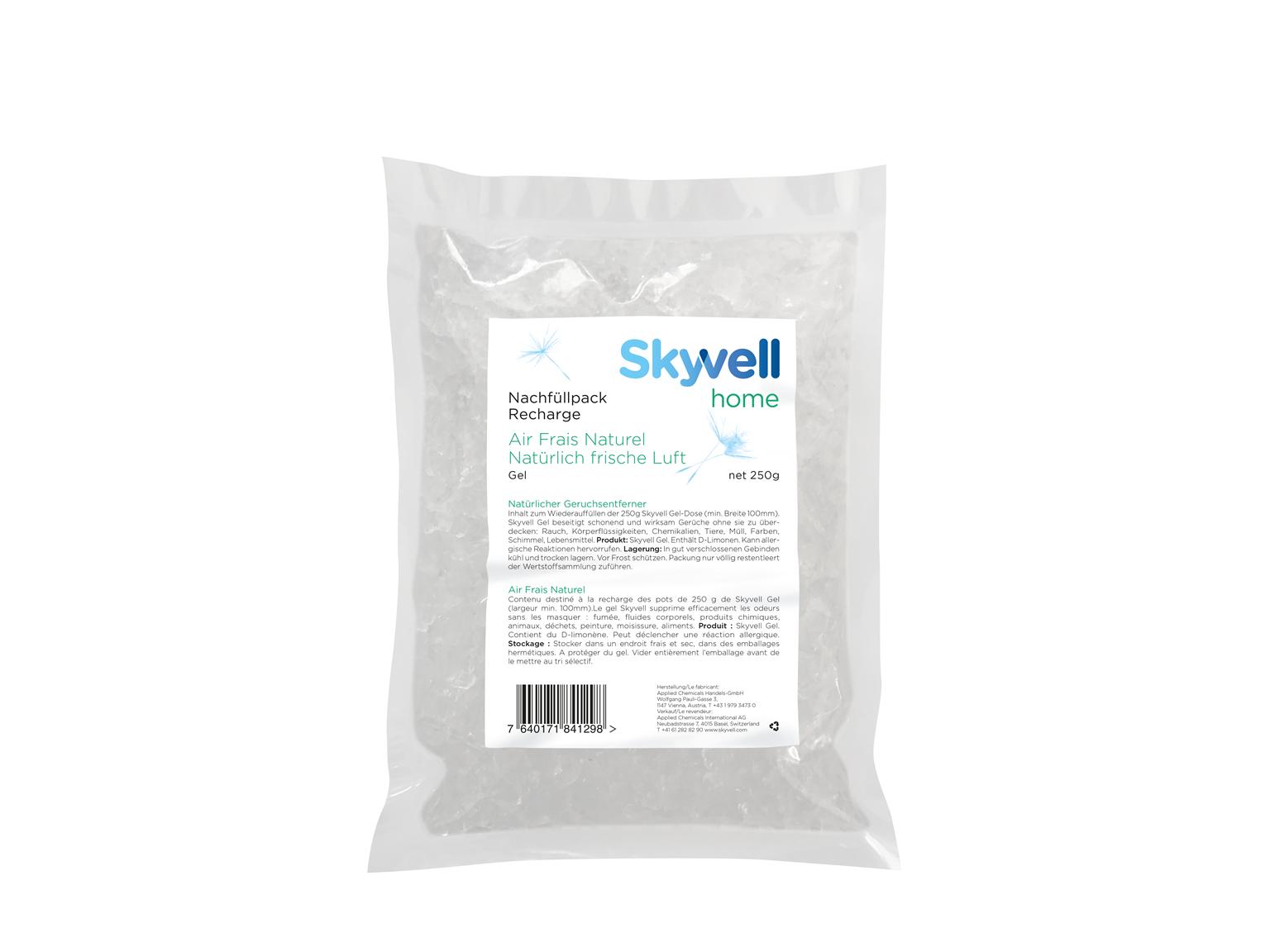 Skyvell Gel Raumerfrischer 250 g Beutel Skyvell Gel Raumerfrischer 250 g Beutel