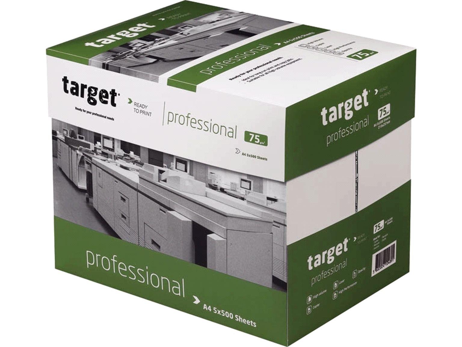  KOPIERPAPIER A4 Target Professional, A4, 75 gm2, hochweiss