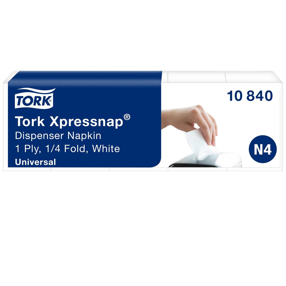 Spenderservietten 1-lagig Tissue, 21.6 x 33 cm