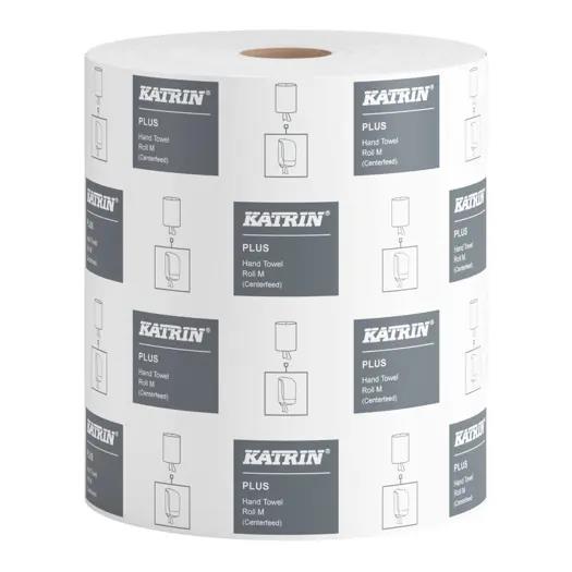 Putztuchrollen Katrin Plus M, weiss 1-lagig, 20.5 cm x 300 m, geprägt,