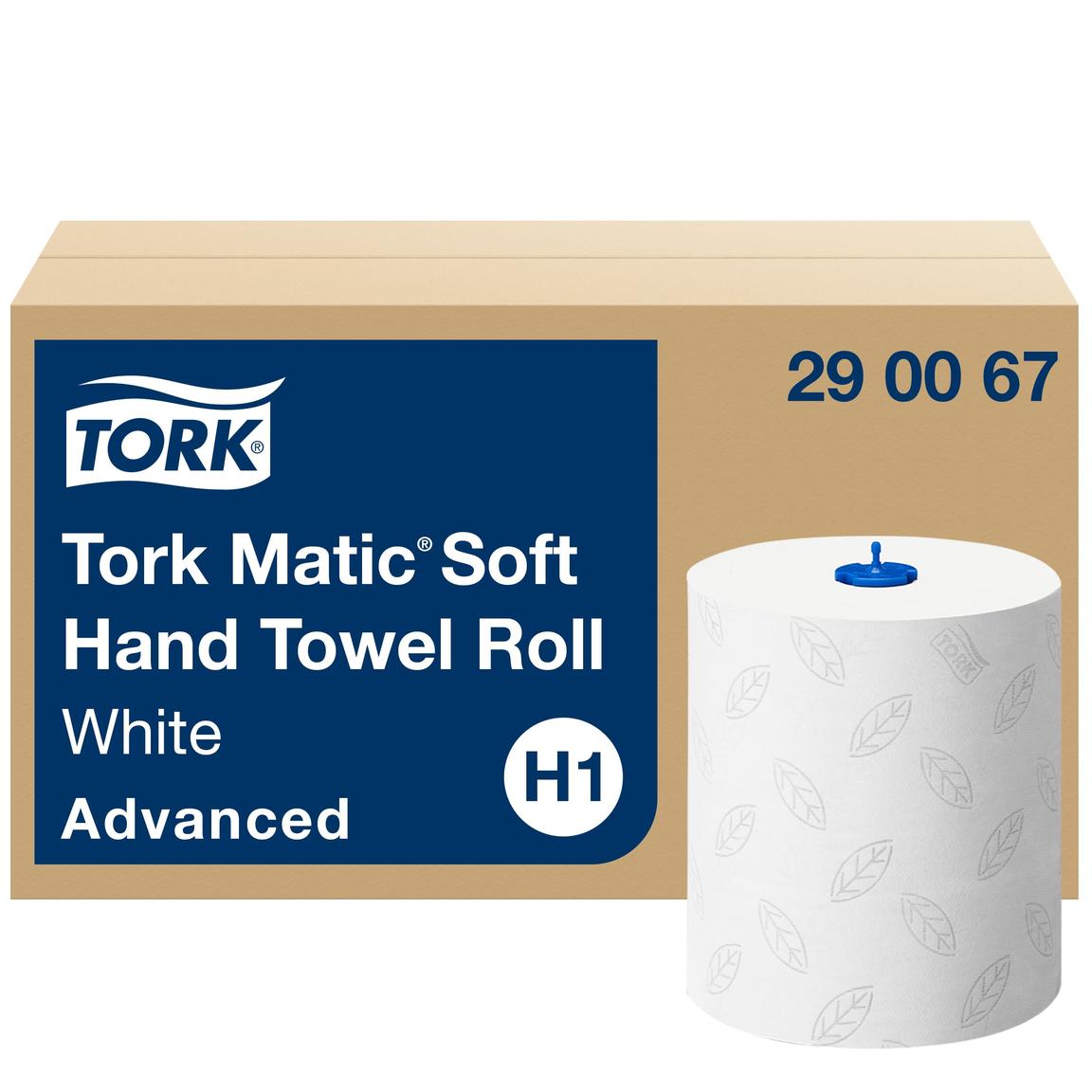 Rollenhandtücher Tork Advanced (H1) TAD/Tissue hochweiss, 2-lagig, 150 lfm,