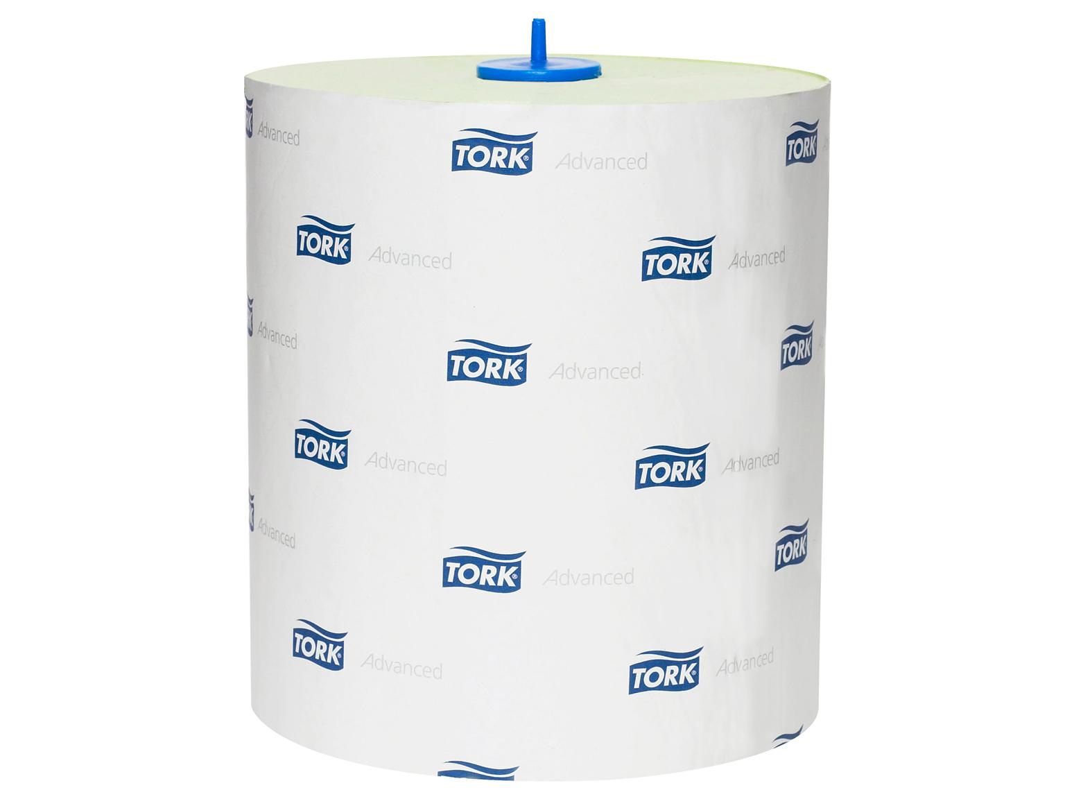 Rollenhandtücher Tork Advanced (H1) Tissue grün, 2-lagig, 150 lfm, 612 Cou- Rollenhandtücher Tork Advanced (H1) Tissue grün, 2-lagig, 150 lfm, 612 Cou-