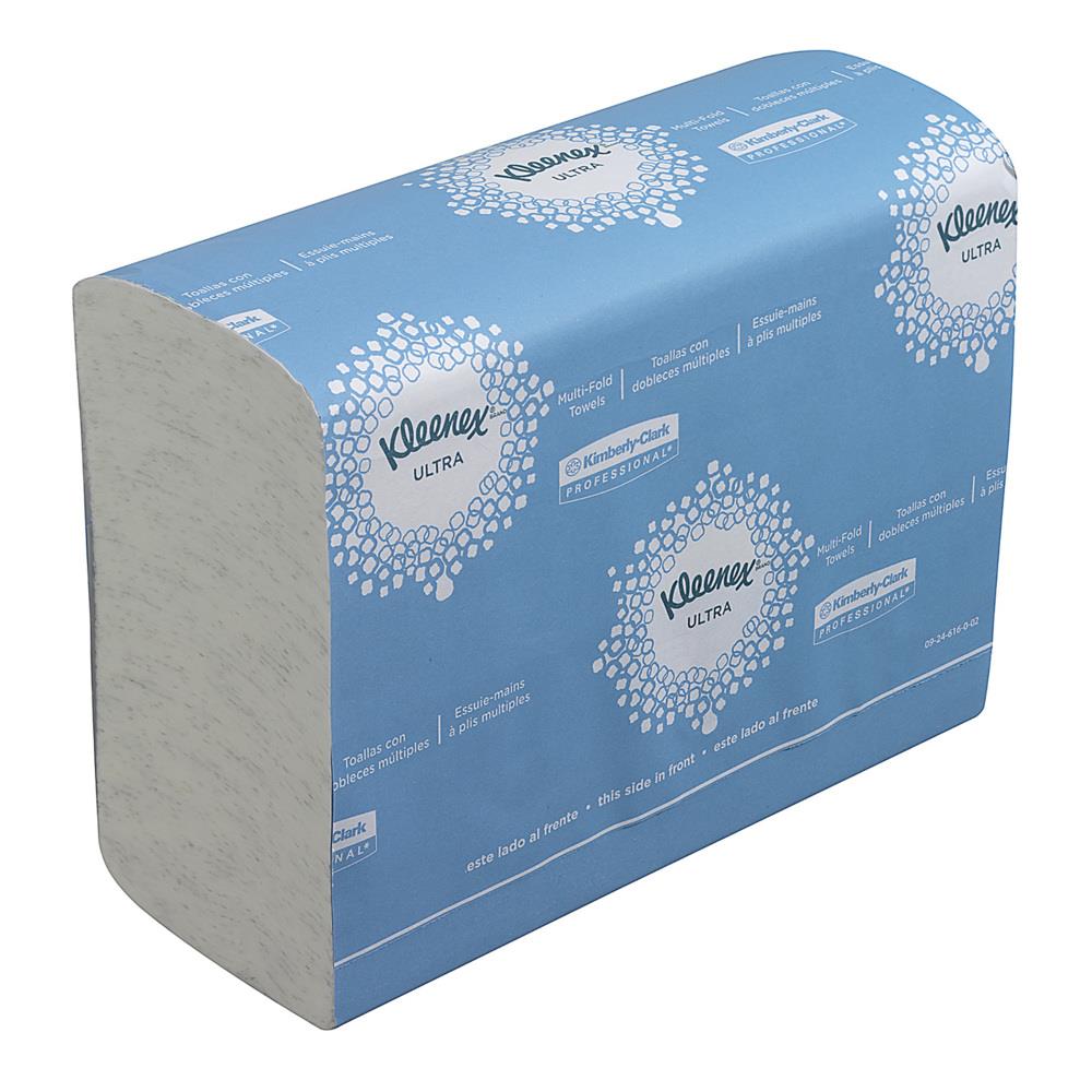 Falthandtücher Kleenex, Multifold 24.1 x 19.1 cm, 2-lagig, Airflex weiss