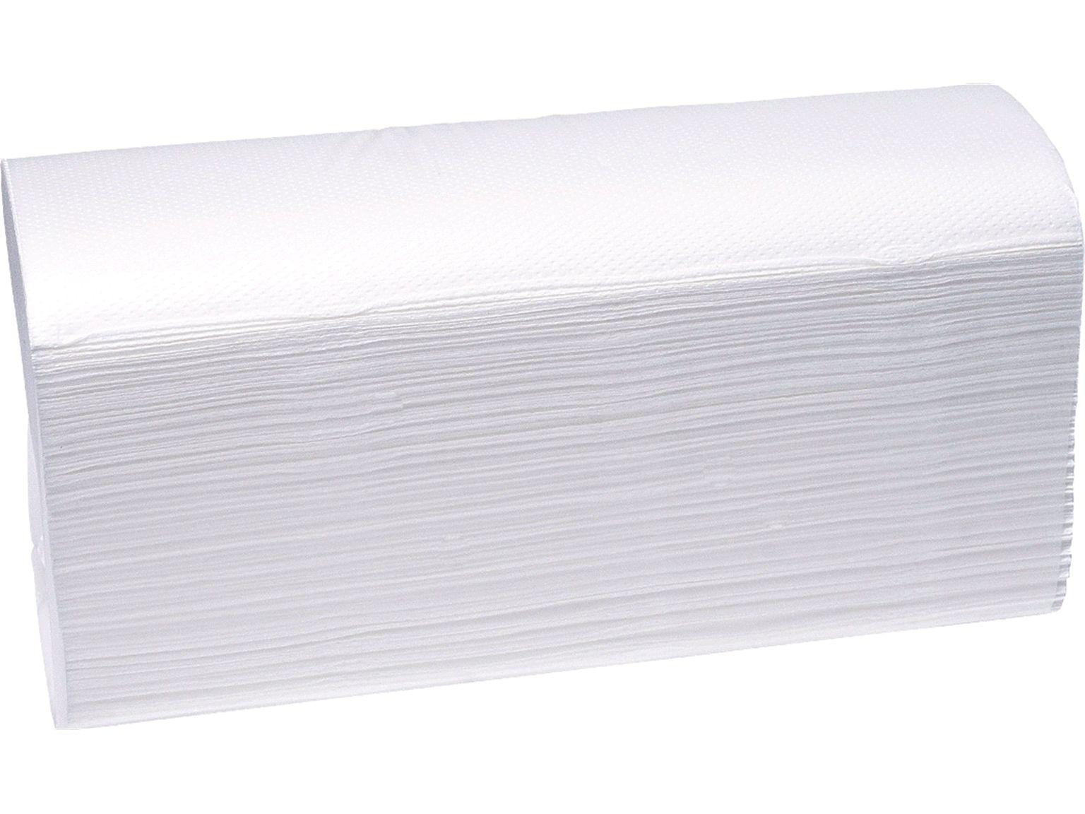 Papierhandtücher 2-lagig Zellstoff weiss Papierhandtücher 2-lagig Zellstoff weiss