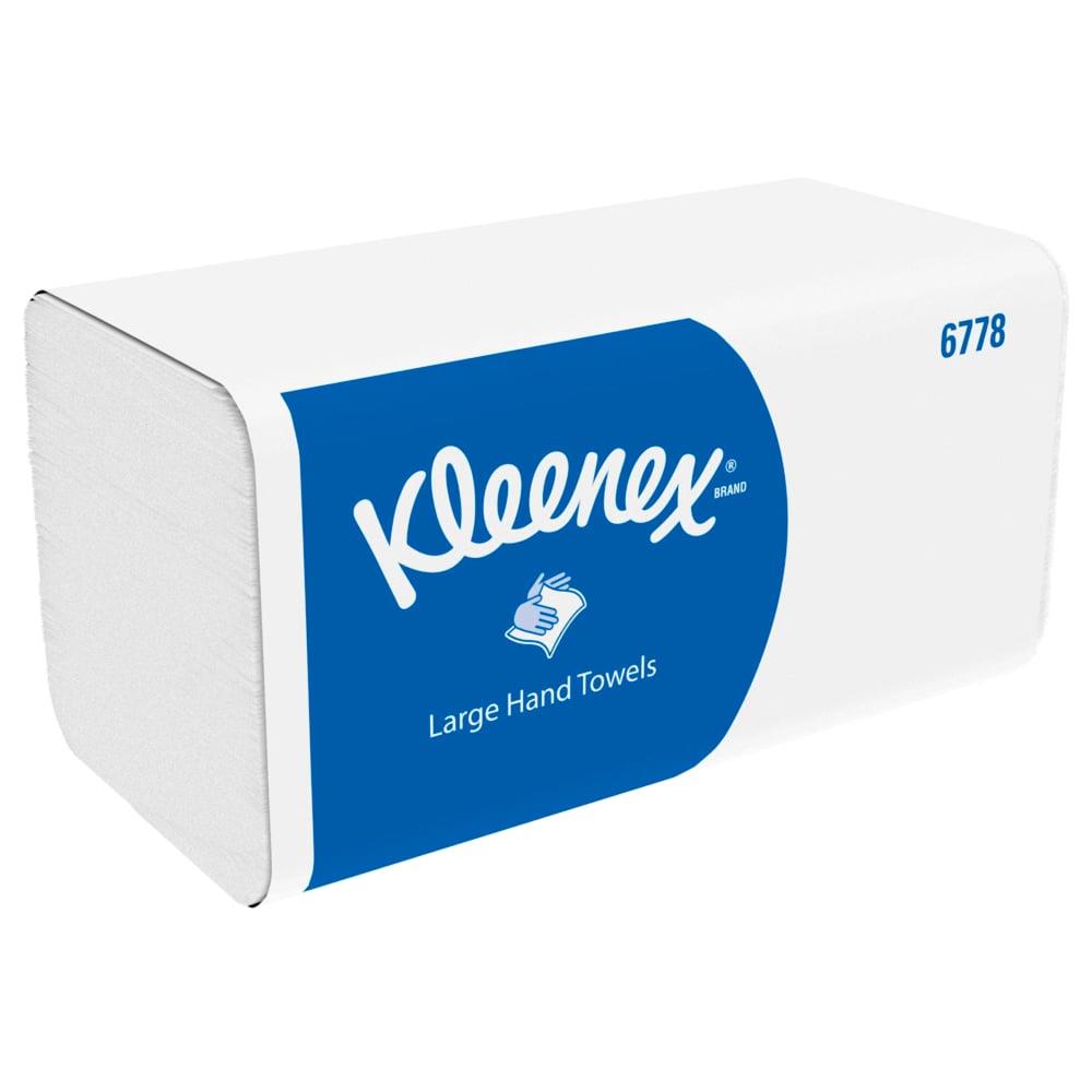 Falthandtücher Kleenex, Interfold 31.8 x 21.5 cm 2-lagig, Airflex weiss
