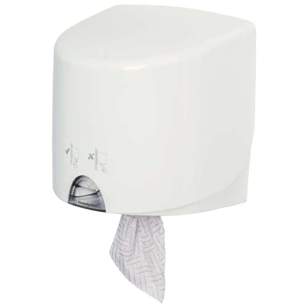Roll Controll Spender AQUARIUS, Kunststoff weiss, 27.8 x 27.6 x 22.6 cm,