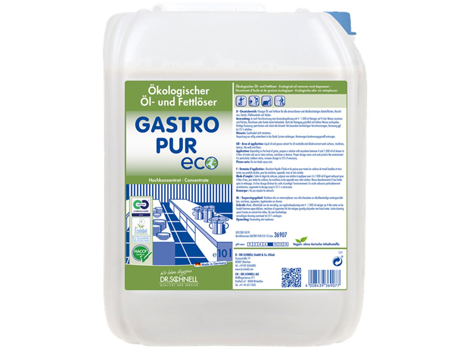 GASTRO PUR ECO, 10 Liter Bidon
