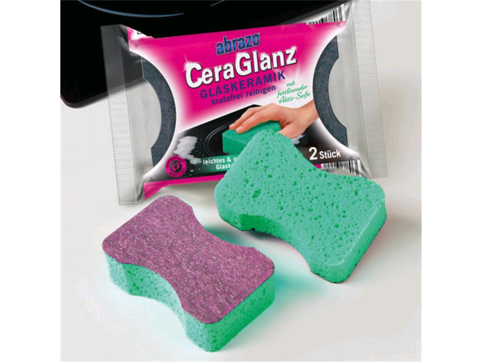 Reinigungsschwamm Abrazo Cera Glanz Glasschaber und Glasreiniger in einem Reinigungsschwamm Abrazo Cera Glanz Glasschaber und Glasreiniger in einem