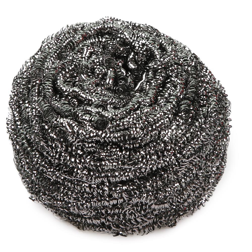 Edelstahltopfreiniger, silber, 60g kraftvoll, langlebig, hygienisch Edelstahltopfreiniger, silber, 60g kraftvoll, langlebig, hygienisch