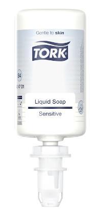 Extra Milde Flüssigseife, Tork Premium (S4), 1000 ml, weiss, unparfümiert, Extra Milde Flüssigseife, Tork Premium (S4), 1000 ml, weiss, unparfümiert,