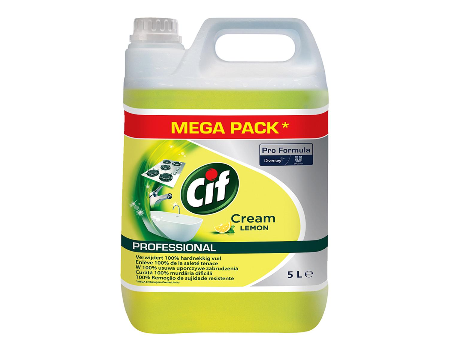 Cif Professional Crème Lemon 2x5L