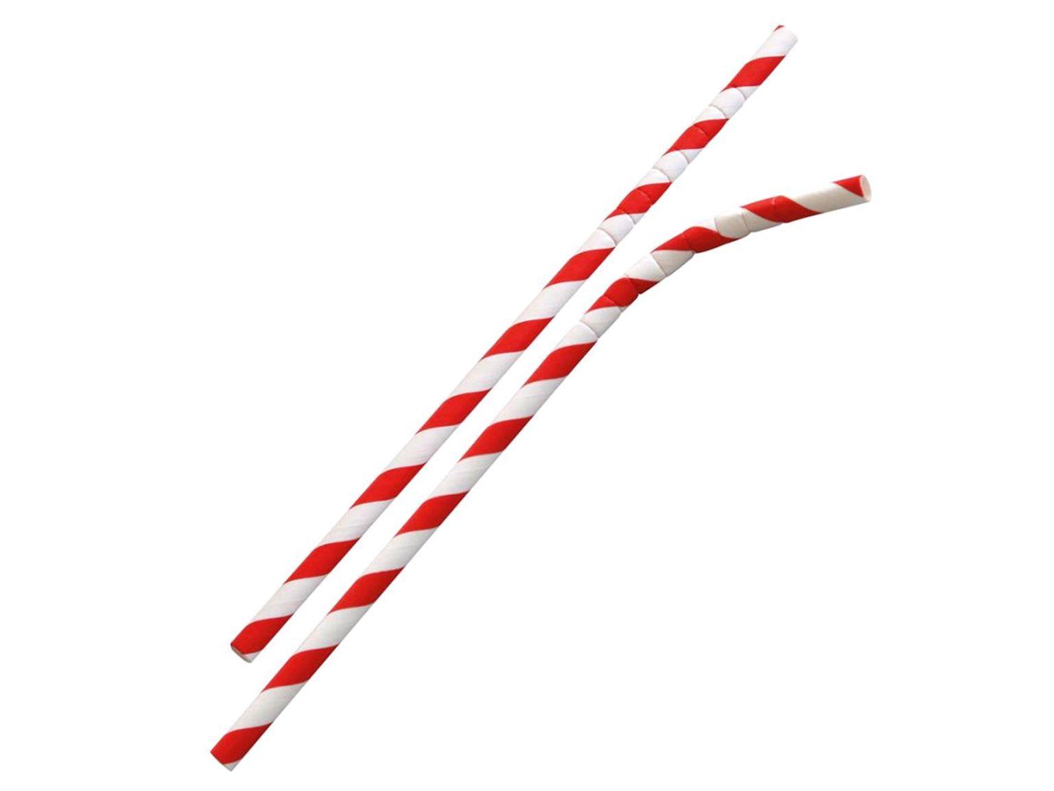 Trinkhalme aus Papier