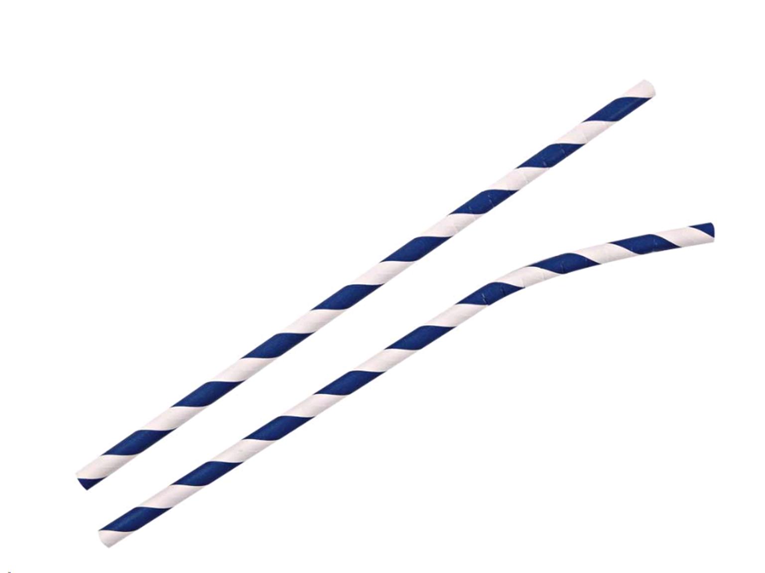 Trinkhalme aus Papier