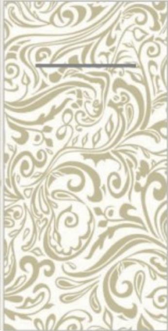 Bestecktasche, 65 gm2, 40 x 40 cm, hellbraun "LIAS"