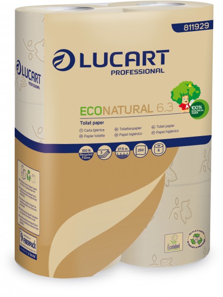 Toilettenpapier ECO-Natural Tetrapack-Recycling