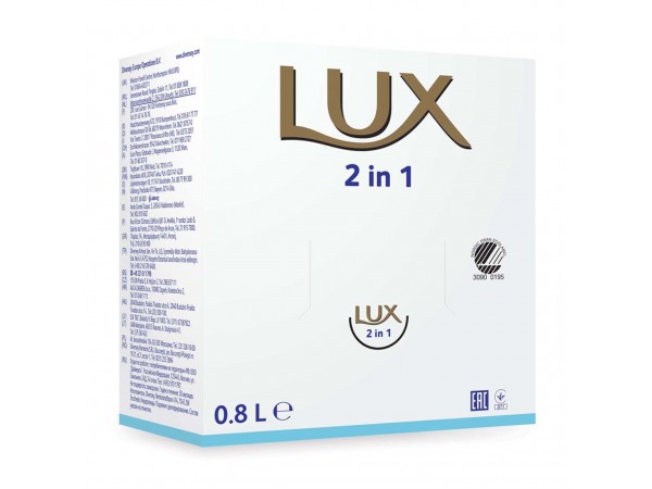 Duschgel und Haarshampoo LUX Soft Care 2 in 1 H68, 6 x 800 ml