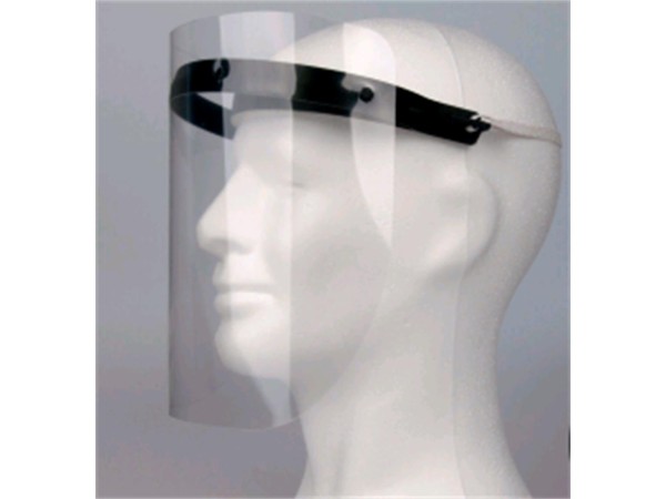 Gesichts-Schutzschild mit austauschbarem Visierschild und 180°-Schutz