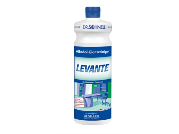 LEVANTE, Alkohol-Glanzreiniger pH-neutral, für alle wasserfesten Ober-