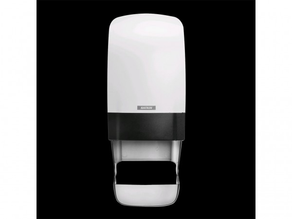 WC-Papier Spender Katrin, Kunststoff weiss, 402 x 154 x 174 mm, für