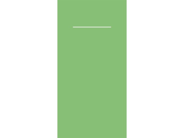 Bestecktasche, 60 gm2, 40 x 40 cm, apfelgrün