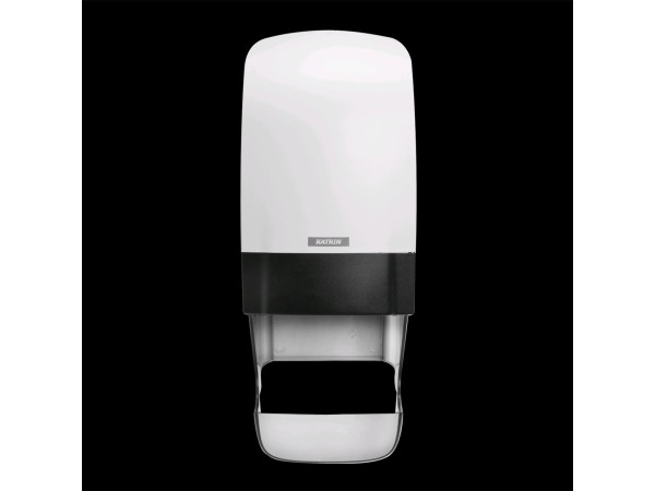 WC-Papier Spender Katrin, Kunststoff weiss, 402 x 154 x 174 mm, für